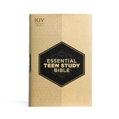 KJV Essential Teen Study Bible, Hardcover - cover