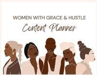 Women With Grace & Hustle Content Planner - Brandy Matthews - cover
