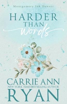 Harder than Words - Special Edition - Carrie Ann Ryan - cover
