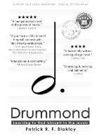 Drummond: Learning to find himself in the music - Patrick R F Blakley - cover