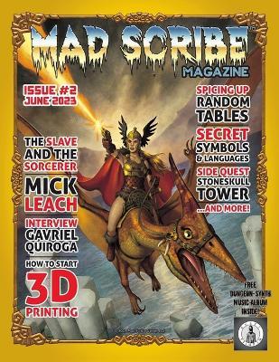 Mad Scribe magazine issue #2 - cover
