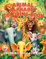 Animal Alphabet Coloring Book