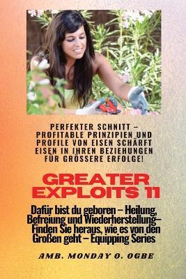 Greater Exploits - 11 - Perfekter Schnitt: Perfekter Schnitt - Profitable Prinzipien und Profile von Eisen schärft Eisen in Ihren BEZIEHUNGEN für größere Erfolge! - Dafür bist du geboren - Heilung, Befreiung und Wiederherstellung - Ausrüstungsserie - Ambassador Monday O Ogbe - cover