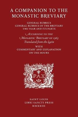 A Companion to the Monastic Breviary - cover