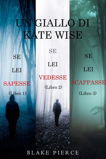 Un cofanetto di gialli di Kate Wise: Se lei sapesse (1), Se lei vedesse (2) e Se lei scappasse (3) - Blake Pierce - ebook