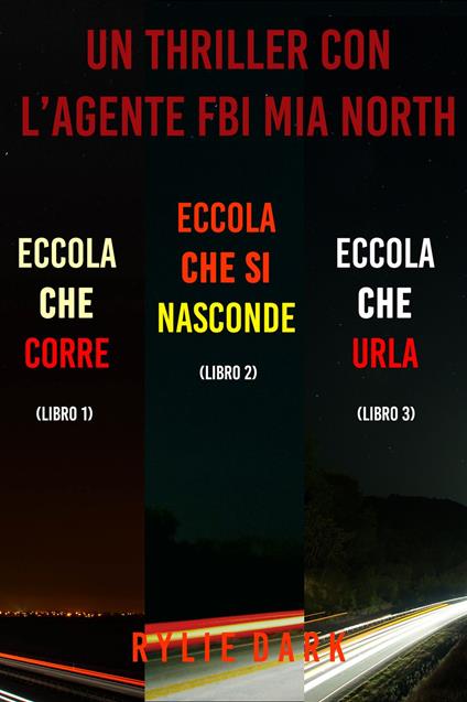 Bundle dei Thriller di Mia North: Eccola che corre (#1) e Eccola che si nasconde (#2) - Rylie Dark - ebook