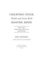 Creating Your Think and Grow Rich Master Mind