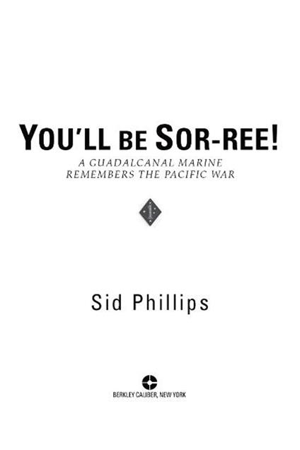 You'll Be Sor-ree!