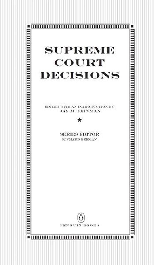 Supreme Court Decisions