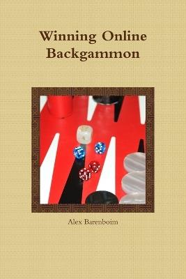 Winning Online Backgammon - Alex Barenboim - cover