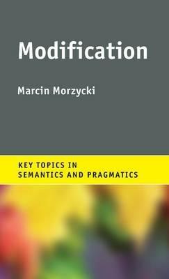 Modification - Marcin Morzycki - cover
