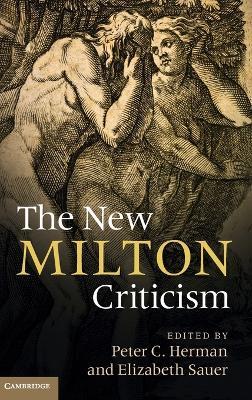 The New Milton Criticism - cover