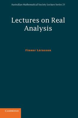 Lectures on Real Analysis - Finnur Lárusson - cover