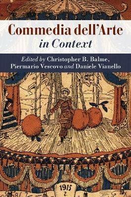 Commedia dell'Arte in Context - cover
