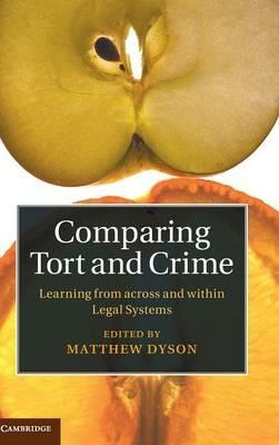 Comparing Tort and Crime: Learning from across and within Legal Systems - cover