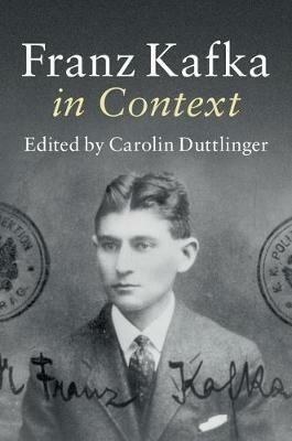 Franz Kafka in Context - cover