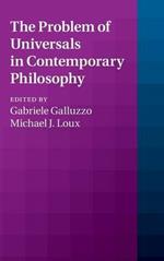 The Problem of Universals in Contemporary Philosophy