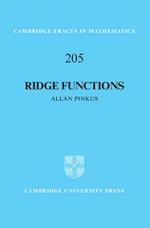 Ridge Functions