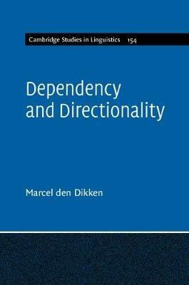 Dependency and Directionality - Marcel den Dikken - cover