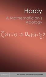 A Mathematician's Apology