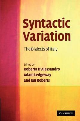Syntactic Variation: The Dialects of Italy - cover