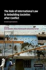 The Role of International Law in Rebuilding Societies after Conflict: Great Expectations