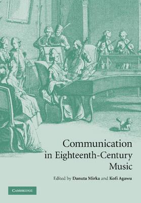 Communication in Eighteenth-Century Music - cover