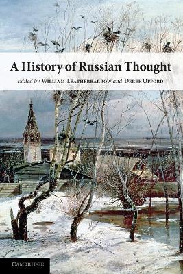 A History of Russian Thought - cover