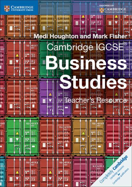 Cambridge IGCSE (R) Business Studies Teacher's Resource CD-ROM - Medi Houghton,Mark Fisher - cover
