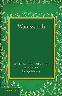 Wordsworth: Extracts from 'The Prelude', with Other Poems - William Wordsworth - cover