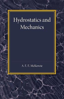 Hydrostatics and Mechanics - A. E. E. McKenzie - cover