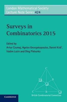 Surveys in Combinatorics 2015 - cover