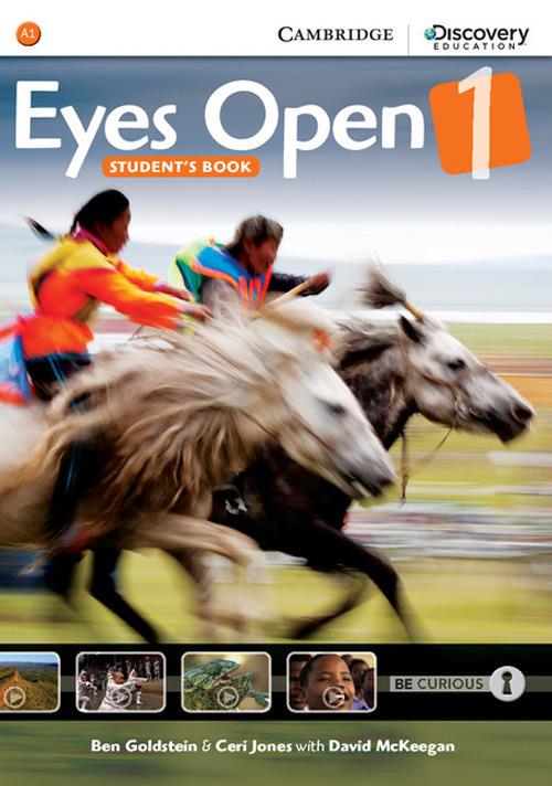 Eyes Open Level 1 Student's Book - Ben Goldstein,Ceri Jones - cover