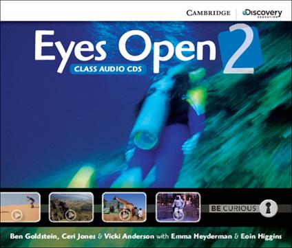 Eyes Open Level 2 Class Audio CDs (3) - Ben Goldstein,Ceri Jones,Vicki Anderson - cover