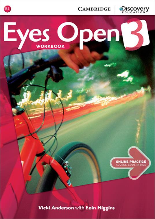 Eyes Open Level 3 Workbook with Online Practice - Vicki Anderson - cover