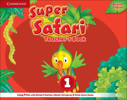 Super Safari Level 1 Teacher's Book - Lucy Frino - cover