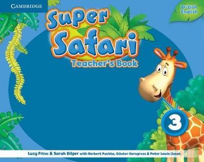 Super Safari Level 3 Teacher's Book - Lucy Frino - cover