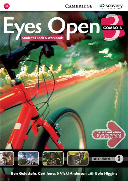 Eyes Open Level 3 Combo B with Online Workbook and Online Practice - Ben Goldstein,Ceri Jones,Vicki Anderson - cover
