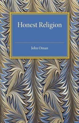 Honest Religion - John Oman - cover
