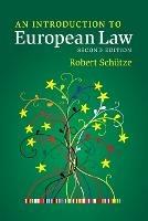 An Introduction to European Law - Robert Schutze - cover
