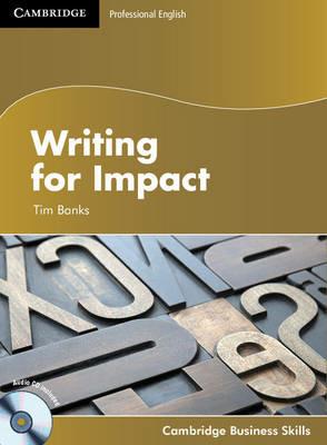 Writing for Impact Student's Book with Audio CD - Tim Banks - cover