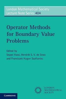 Operator Methods for Boundary Value Problems - cover