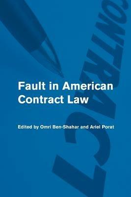 Fault in American Contract Law - cover