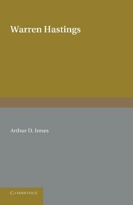 Warren Hastings - Thomas Babington Macaulay - cover