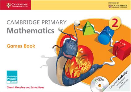 Cambridge Primary Mathematics Stage 2 Games Book with CD-ROM - Cherri Moseley,Janet Rees - cover