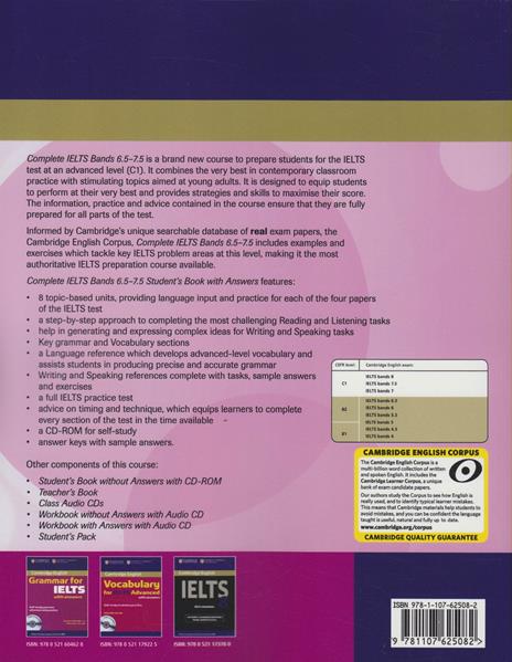 Complete IELTS Bands 6.5-7.5 Student's Book with Answers with CD-ROM - Guy Brook-Hart,Vanessa Jakeman - 2
