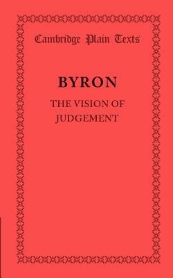 The Vision of Judgement - Lord Byron - cover