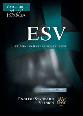 ESV Pitt Minion Reference Bible, Black Imitation Leather, ES442:X - cover