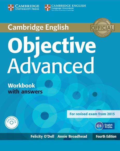 Objective Advanced Workbook with Answers with Audio CD - Felicity O'Dell,Annie Broadhead - cover