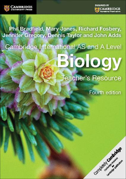 Cambridge International AS and A Level Biology Teacher's Resource CD-ROM - Phil Bradfield,Mary Jones,Richard Fosbery - cover
